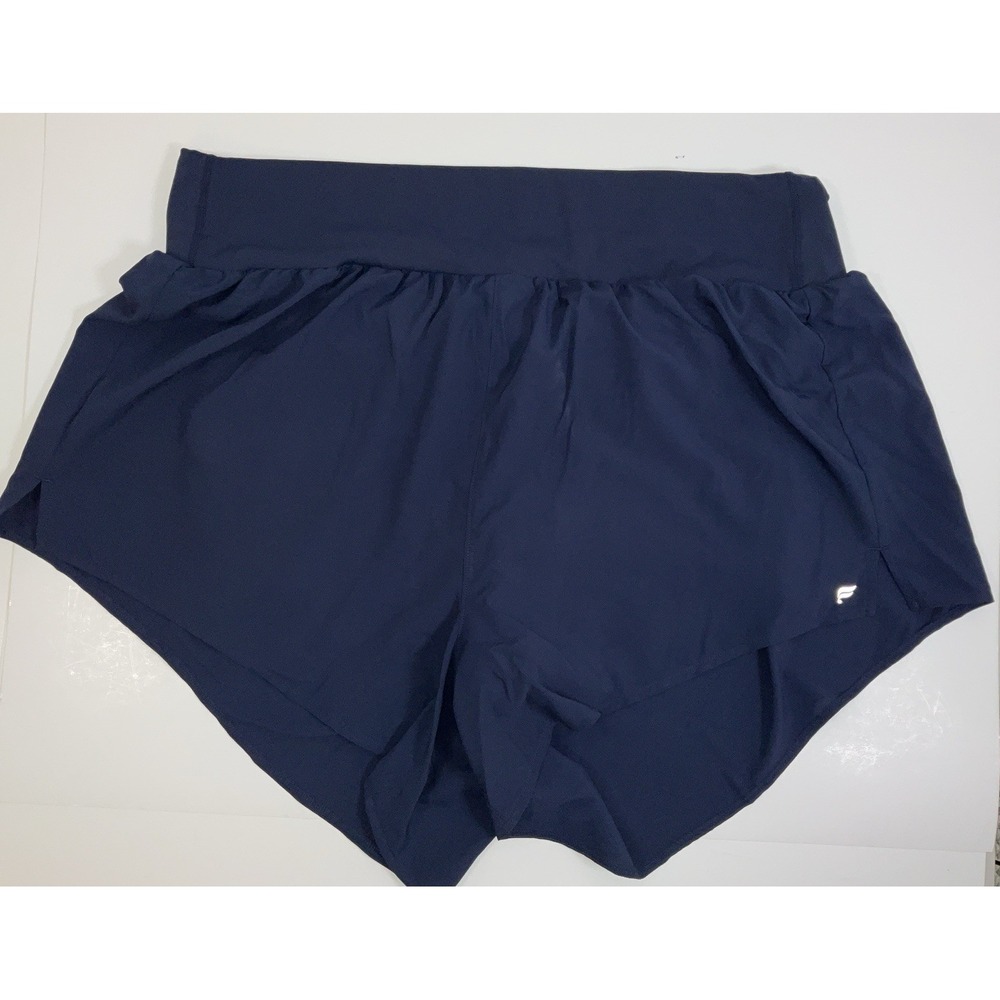 NWOT‎ Women's Fabletics Sun Chaser Shorts 3" Deep Navy - Plus 2X (40" X 3") - Picture 4 of 7